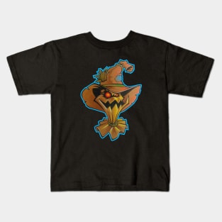 HALLOWEEN SCARECROW Kids T-Shirt